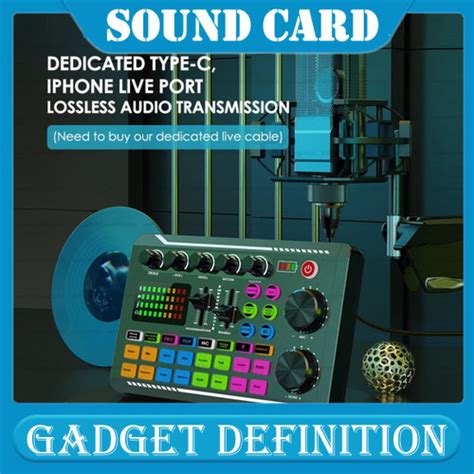 Promo Live Mixer Audio USB External Soundcard Broadcast Microphone V17 - X50 - Jakarta Utara ...