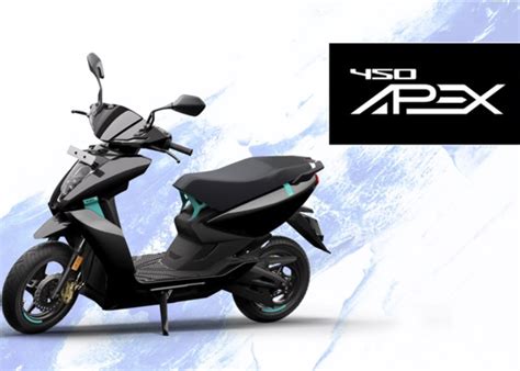 Ather 450 Apex: Fastest and Most Powerful E-Scooter Yet