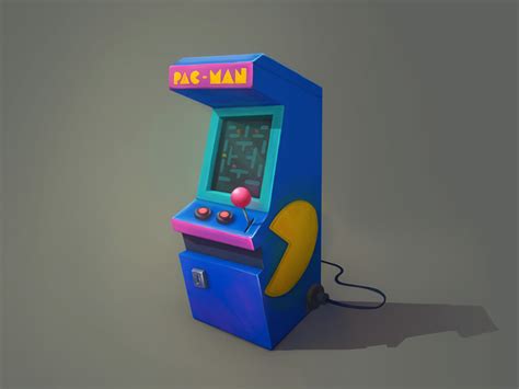 Arcade machine concept art by Gleb Tagirov on Dribbble