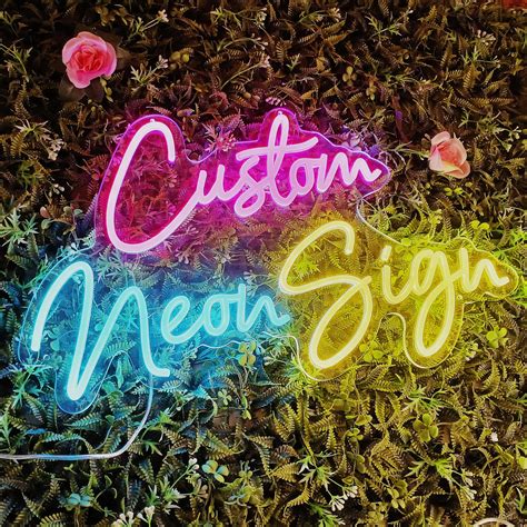 Custom Neon Sign Customizable Custom LED sign Personalized Custom Neon ...