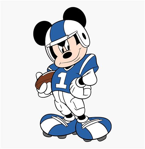 Mickey Mouse Football , Free Transparent Clipart - ClipartKey