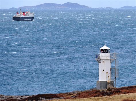 Rhue lighthouse | "Isle of Lewis" sailing west past the Summ… | Flickr