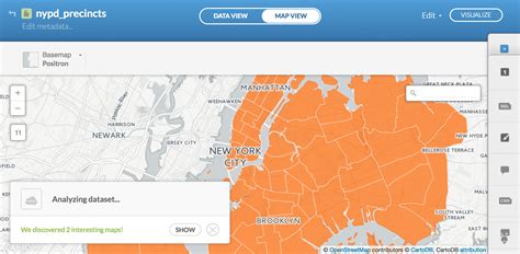 Mapping NYPD precincts with CartoDB | Public Affairs Data Journalism at ...