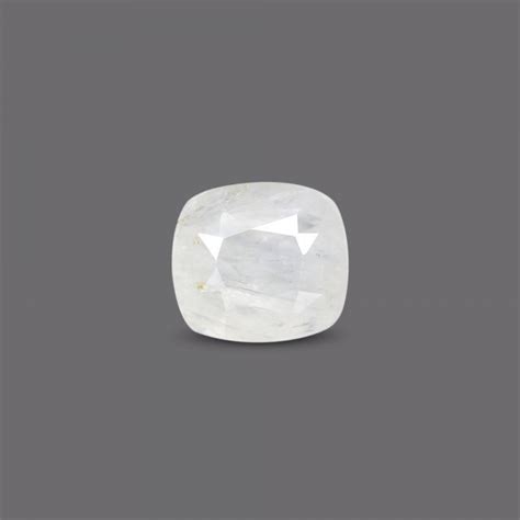 Certified Natural White Sapphire - 4.66 carat | Navratan.com