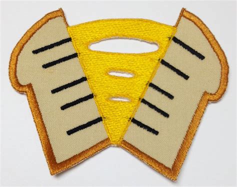 Cheese Sandwich Cutie Mark Patch Mlp:fim weird Al Yankovic - Etsy ...