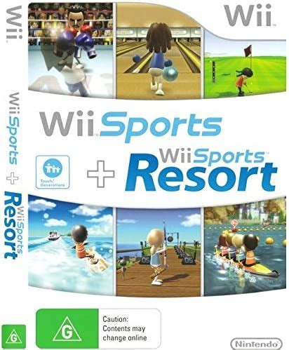 Nintendo Wii Sports / Wii Sports Resort - 2 Games on 1 Disc Bundle ...