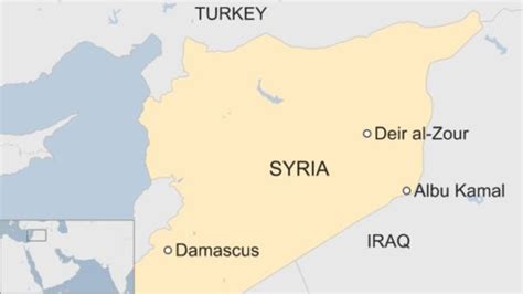 ‘Air strikes’ hit Iran-backed forces in Syria near Iraq border