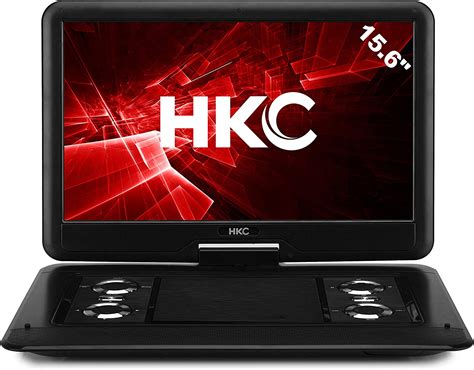 HKC D16HM01 Portable DVD Player 15,6 inch for Kids and: Amazon.co.uk: Electronics