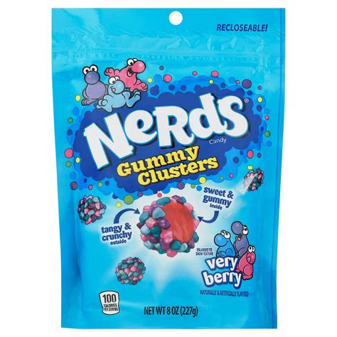 Nerds Very Berry Gummy Clusters Candy - Shop Candy at H-E-B