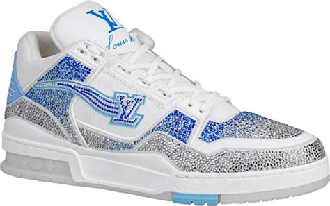 Louis Vuitton Trainers Light Blue | semashow.com