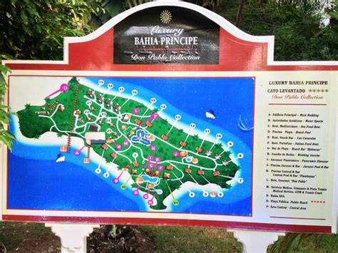 Map - Picture of Luxury Bahia Principe Cayo Levantado, Cayo Levantado - TripAdvisor