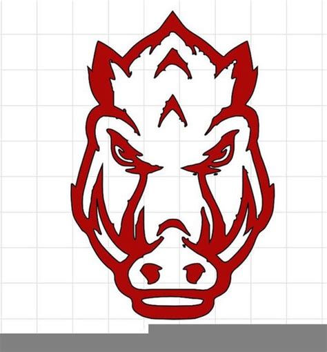 Arkansas Razorback Clipart Logo | Free Images at Clker.com - vector ...