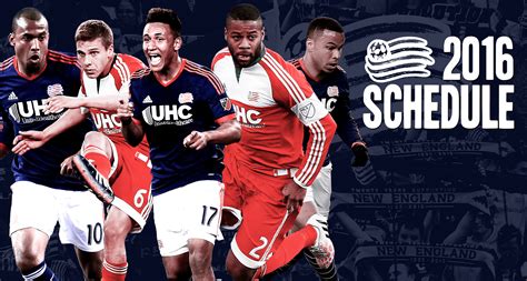 New England Revolution 2016 regular-season schedule unveiled | New ...