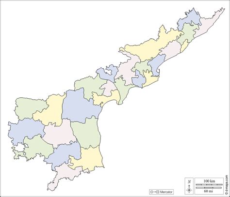 Andhra Pradesh Map Outline - Draw A Topographic Map