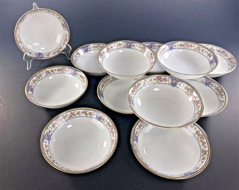 Antique NORITAKE NIPPON China The Malay Pattern Circa 1912 - 12 Coupe ...