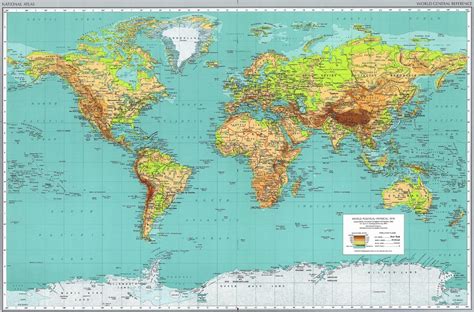 World physical map - Full size | Gifex