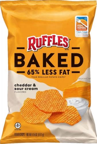 Ruffles Baked Potato Crisps Cheddar & Sour Cream 6 1/4 Oz, 6.25 oz - Fred Meyer