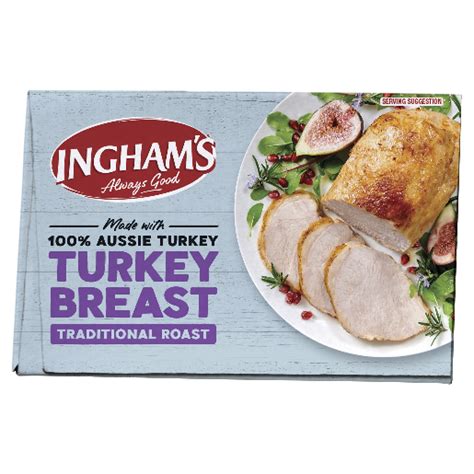 Ingham Turkey Breast Traditional Roast - Available at Coles