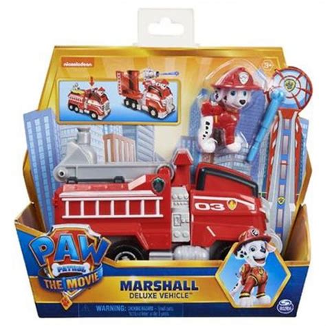 Paw Patrol The Movie Deluxe Basic Vehicle Marshall