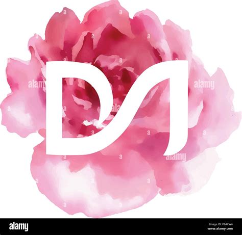 dm letter pink flower vector logo. m d letter vector logo Stock Vector Image & Art - Alamy