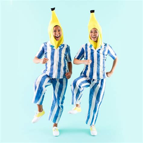 Fashion Bananas In Pajamas Adult Costume Pyjamas TV Show Gift Fancy Dress Cosplay B1 B2 ...