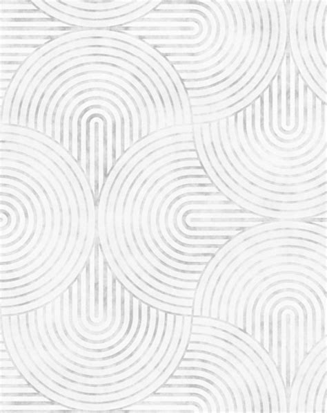 Little Arches in Grey Wallpaper - Peel & Stick (Self-adhesive) | A temporary wallpaper with ...