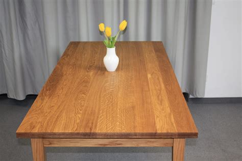 dining table made of solid oak wood table danish design REKORD furniture