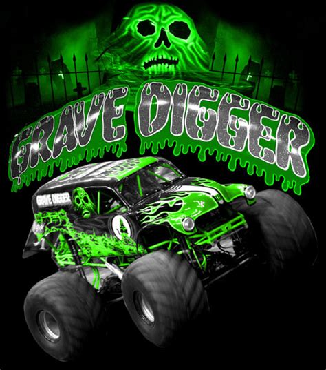 Grave Digger Monster Truck Wallpaper - WallpaperSafari