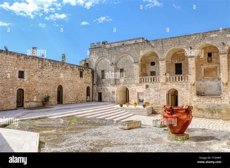 Episcopio Castle in Grottaglie, Puglia, Italy Stock Photo - Alamy