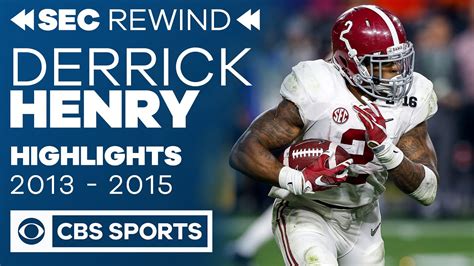 Derrick Henry: Alabama Highlights 2013-16 | SEC Rewind | CBS Sports ...