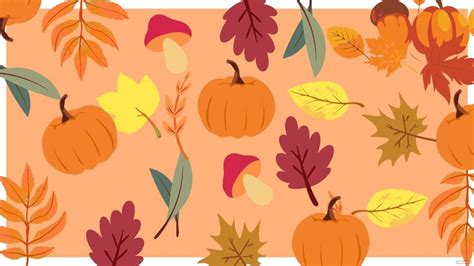 Orange Fall Background in Illustrator, SVG, JPG, EPS, PNG - Download ...