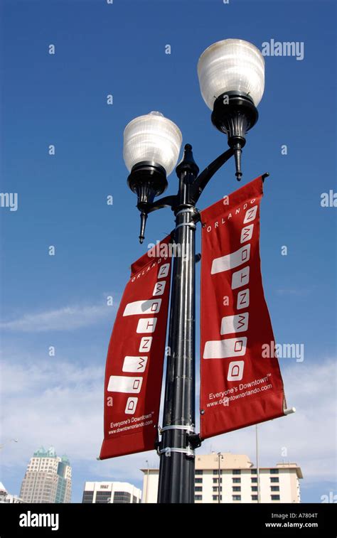 Skyline of Orlando Florida Stock Photo - Alamy