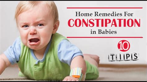 Constipation - Home Remedies for Baby (Top 10 Tips) - YouTube