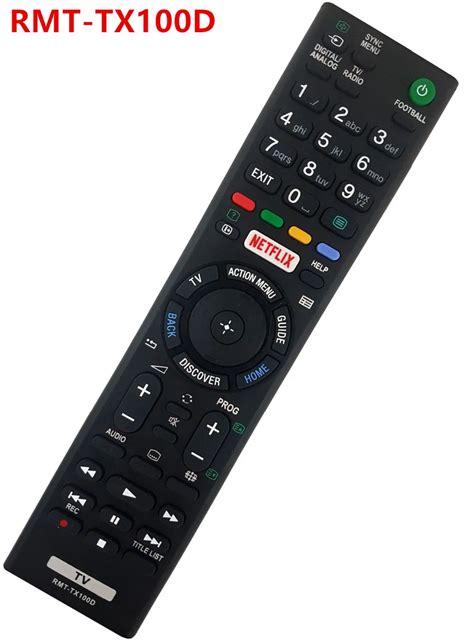 REMOTE CONTROL RMT TX100D FOR SONY Android TV S85C KD 65S8505C KD ...