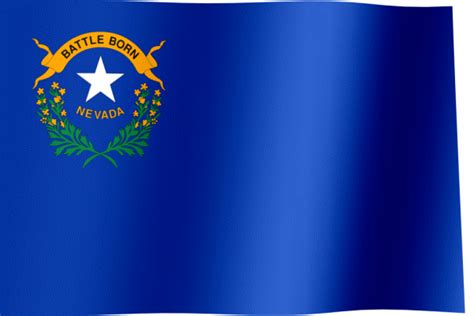 Nevada Flag GIF | All Waving Flags