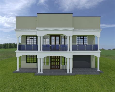 Three Bedroom Maisonette House Plan - Muthurwa.com