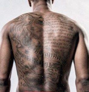 Demar DeRozan's back tattoos | Celebrities InfoSeeMedia