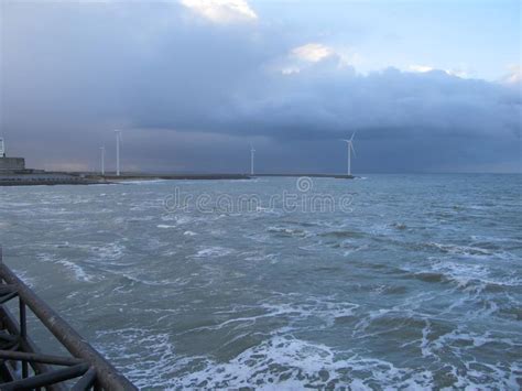 Oosterscheldekering in Zeeland, Netherlands Stock Image - Image of scheld, technology: 1336563