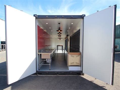 12m Shipping Container Cafe | Port Shipping Containers | Shipping container cafe, Container cafe ...