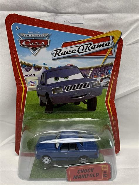 Buy Disney Pixar CARS Movie 1:55 Die Cast Car Series 4 Race-O-Rama Chuck Manifold Online in ...