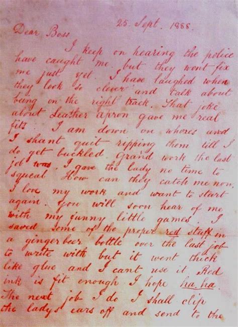 These disturbing Jack the Ripper letters take us a step closer to ...