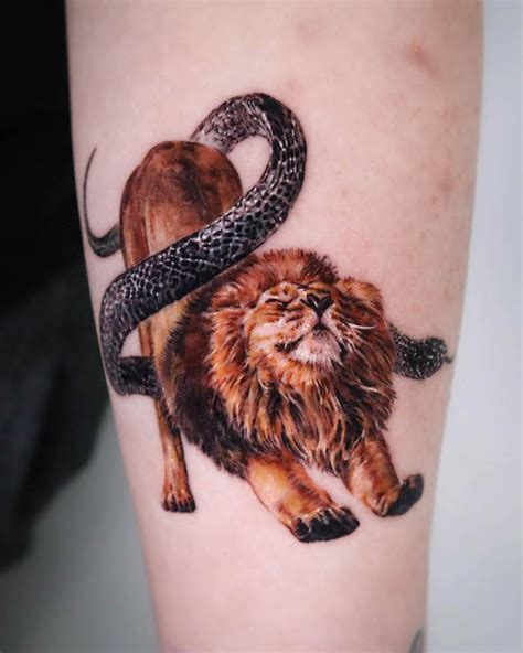 Top 97+ about great lion tattoos super cool - in.daotaonec