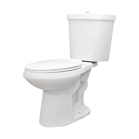 Reviews for Glacier Bay 12 inch Rough In Two-Piece 1.1 GPF/1.6 GPF Dual Flush Elongated Toilet ...