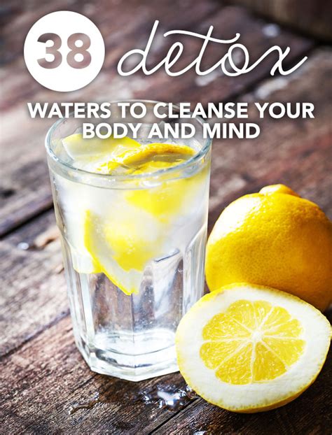 38 Detox Waters to Cleanse Your Body and Mind