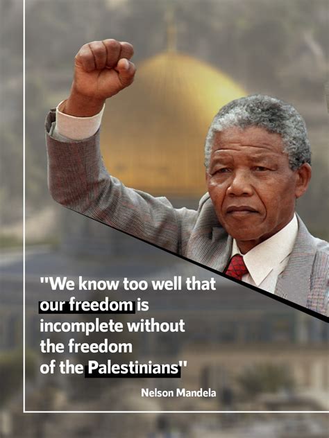 Message of Nelson Mandela on Palestine - Iran Mirror