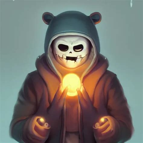 detailed illustration of sans undertale by peter | Stable Diffusion