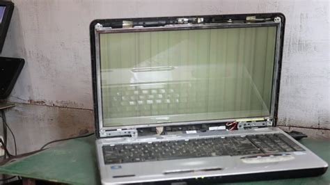 Laptop Dim Display Repair | Toshiba LCD Laptop | Change Laptop Display ...