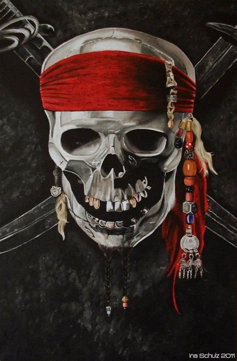 28 best images about Art - Pirate Skull. on Pinterest