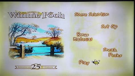 DVD Menu Walkthrough To The Many Adventures Of Winnie The Pooh (For Winnie The Pooh Fans) : Josh ...