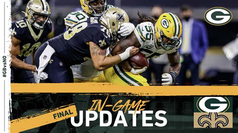 Packers beat Saints in high-scoring affair, 37-30